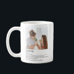 Personalized Funtie Definition Quote Coffee Mug<br><div class="desc">This funtie definition quote design is the perfect way to celebrate the special bond your sister shares with your child as a "Fun Aunt". This design is something that not only brightens her space but also captures the unique joy and love she brings to your family. Whether it's for a...</div>