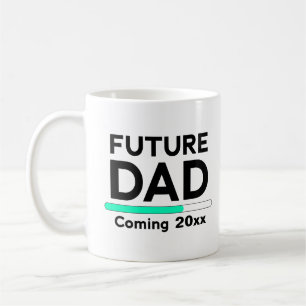 Personalized Future Dad Coming 2021 Coffee Mug