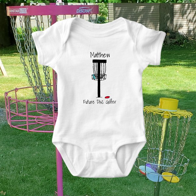 Personalized Future Disc Golfer Baby  Baby Bodysui Bodysuit (Creator Uploaded)