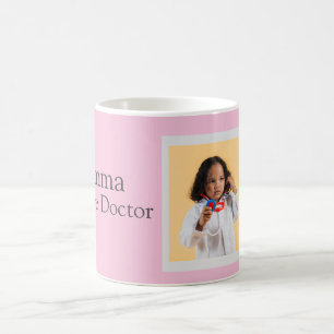 Personalized Future Doctor Kids with Name & Photo Coffee Mug