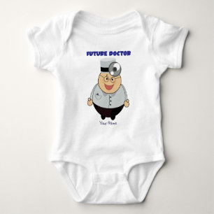Personalized Future Doctor Shirt, Cute Doctor Baby Bodysuit