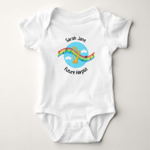 Personalized Future Harpist Bodysuit