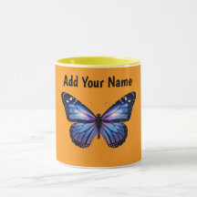Personalized Galaxy Butterfly Cosmic Nebula Aesthe