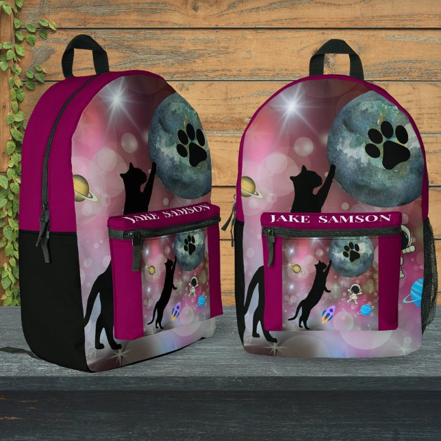 Personalized Galaxy Space Funny Backpack for Kids (Creator Uploaded)