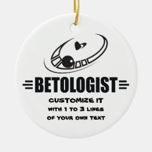 Personalized Gamblers Ceramic Ornament