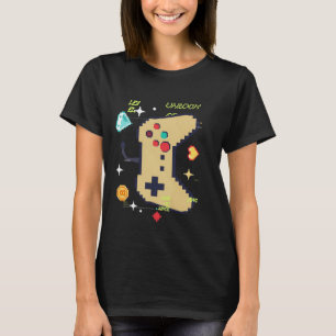 Personalized Gamer Level Up Birthday T-Shirt