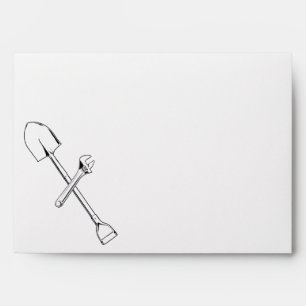 Personalized Garage & Garden Kraft Inside Envelope