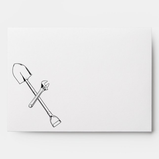 Personalized Garage & Garden Kraft Inside Envelope (Front)