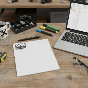 Personalized garage notepad