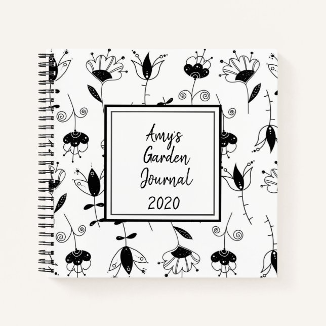 Personalized Garden Journal (Front)