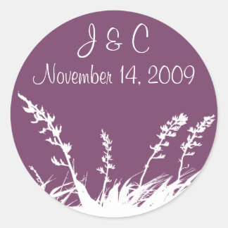 Personalized Garden Silhouette Envelope Seal