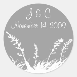 Personalized Garden Silhouette Envelope Seal
