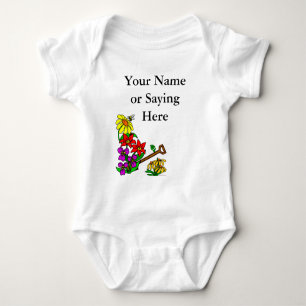 Personalized Gardener Saying Baby Bodysuit