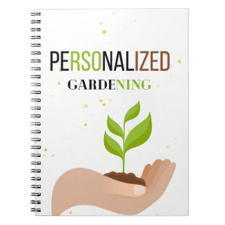 Personalized Gardening Notebook