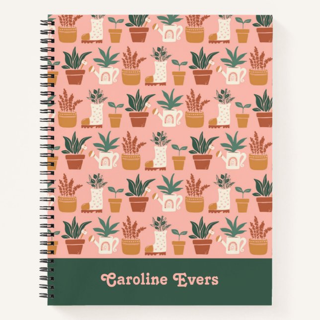 Personalized Gardening Notebook (Front)