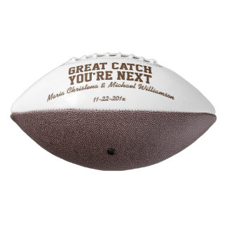 Personalized Garter Toss Football