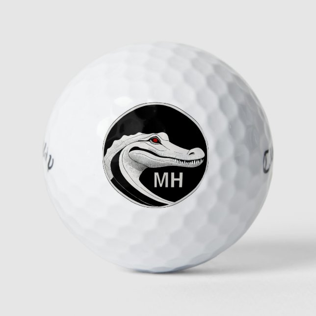 Personalized Gator Callaway Warbird Golf Balls (Front)