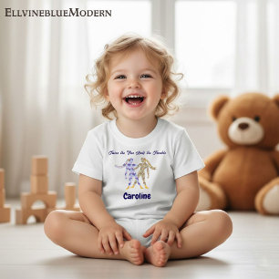 Personalized Gemini Zodiac Impressionist Toddler Baby T-Shirt