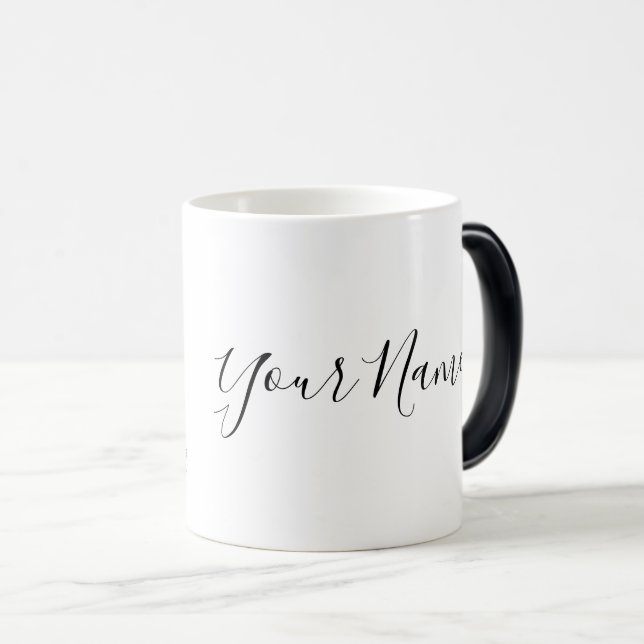 "Personalized Gemini Zodiac sign Name and traits Magic Mug (Front Right)