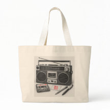 Personalized Gen X Mixtape Tote