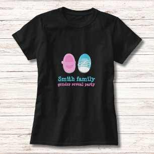 personalized gender reveal, gender reveal T-Shirt