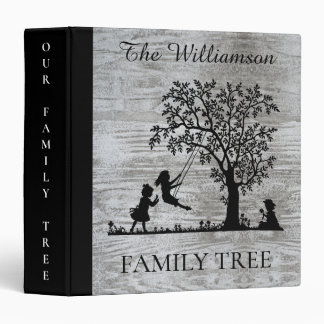 Personalized Genealogy Vintage Family Tree Binder