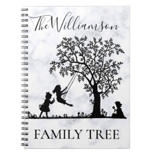 Personalized Family Tree Notebook