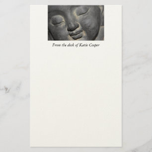 Personalized Gentle Buddha Face Stationery