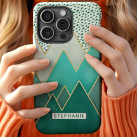Personalized Geometric Green Mountains