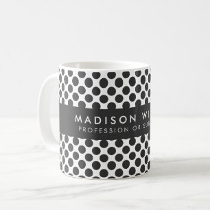Personalized Geometric Pattern Mug