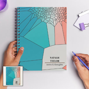 Personalized Geometric Weekly Planner Modern