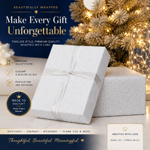 Personalized Geometric Wrapping Paper