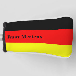 Personalized German Flag Golf Head Cover