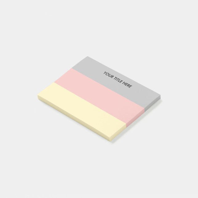 Personalized German flag watermark image Post-it Notes (Angled)