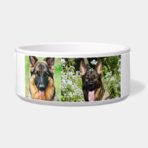 "Personalized German Shepherd Dog Bowl – Customize