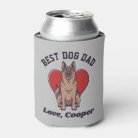 Personalized German Shepherd Dog Dad Custom Text