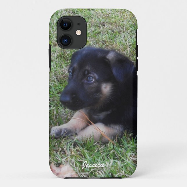 Personalized: German Shepherd iPhone 5 Case (Back)