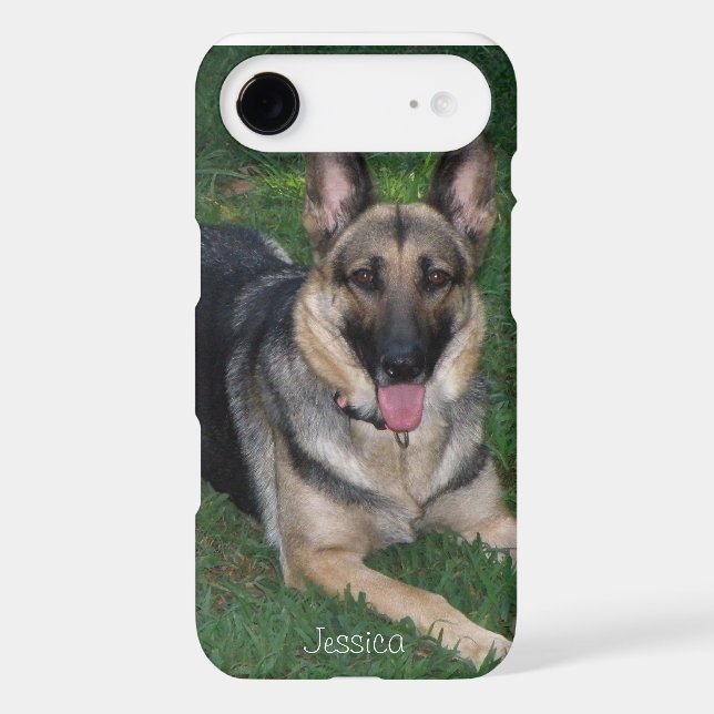 Personalized: German Shepherd iPhone 5 Case (Back)