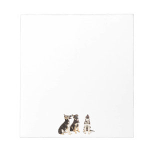 Personalized German Shepherd Puppies Notepad