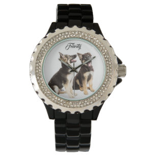 Personalized German Shepherd Puppies Watch