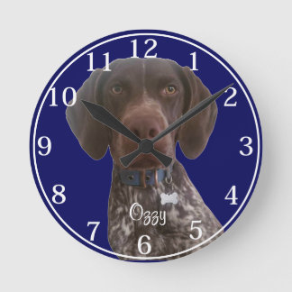Personalized German Short haired Pointer clock