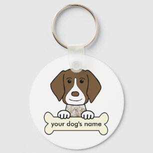 Personalized German Shorthaired Pointer Keychain