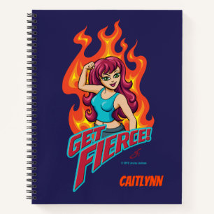 Personalized Get Fierce Girl Notebook