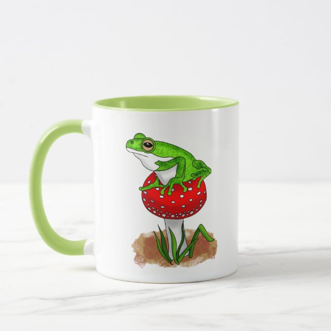 Personalized Get Froggy with It | Funny Frog Mug (Left)