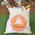 Personalized Ghostly Halloween Tote
