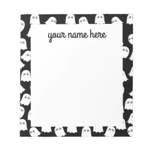 Personalized Ghosts Notepad