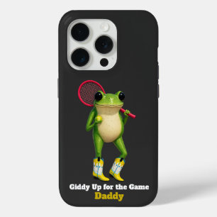 Personalized Giddy Up For The Game Daddy   Quirky  iPhone 15 Pro Case