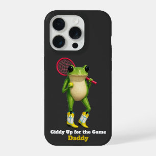 Personalized Giddy Up For The Game Daddy   Quirky  iPhone 15 Pro Case