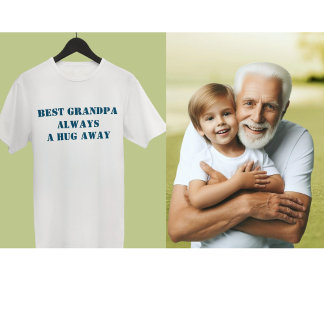 Personalized Gift Best Grandpa Grandad Ever T-Shirt