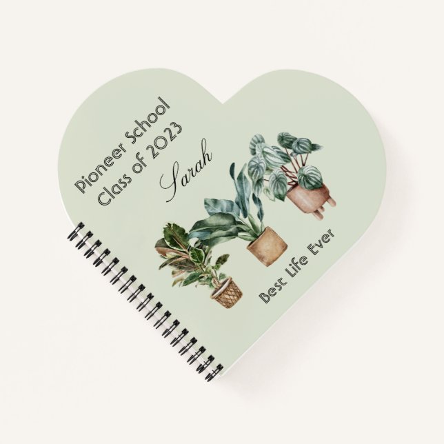 Personalized gift for 2022 JW pioneer    Notebook (Front)